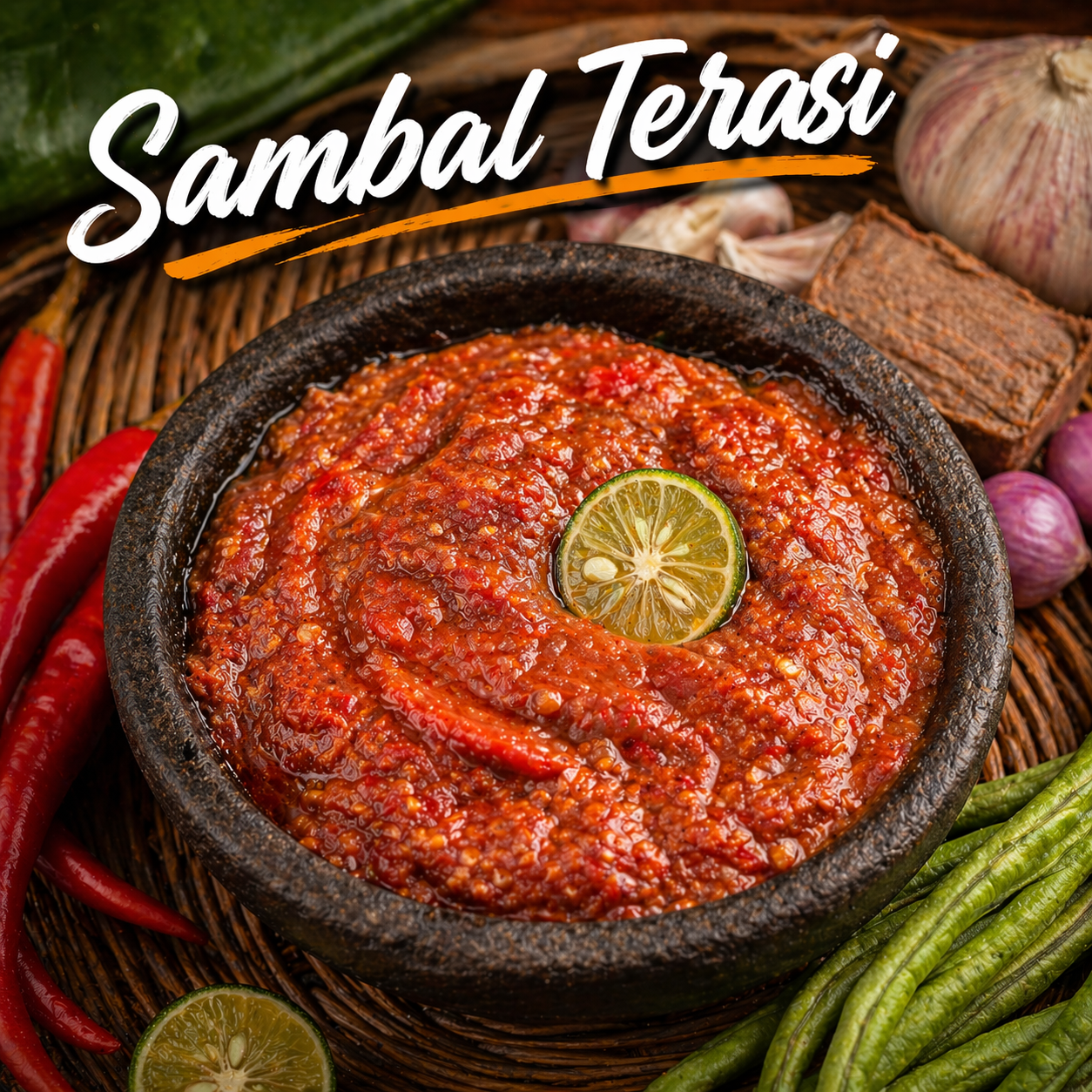 Sambal Terasi pedas gurih